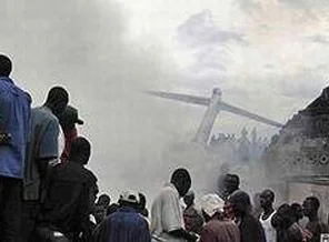 Kongo'da uçak kazasında 19 kişi öldü