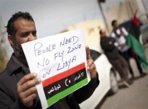 Libyalı muhalifler Erdoğan'ı protesto etti