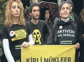 'Nükleere hayır' eylemi