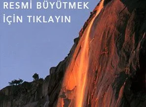 Yanardağ değil göz yanılgısı
