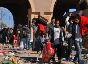 Yeryüzü Doktorları Libya-Tunus sınırında