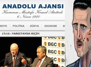 Anadolu Ajansı, Baas Partisi'nin mi?
