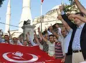 BBP'den Esad protestosu