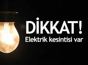 Dikkat! İstanbul'da elektrik kesintisi