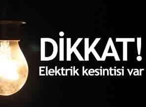 İstanbul'da elektrik kesintisi