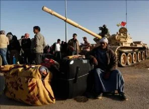 Kazdığı çukur sayesinde Libya'da kurtuldu