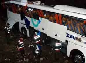 Kırıkkale'de kaza: 20 yaralı