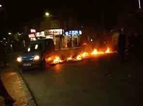 Okmeydanı savaş alanına döndü