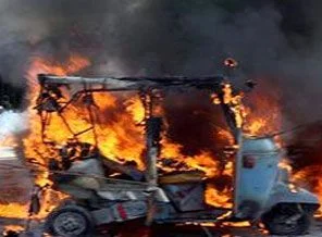 Pakistan'da patlama 1 ölü 8 yaralı