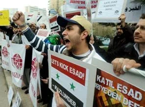 Suriye, Ankara ve İstanbul'da protesto edildi