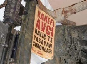 Teröristlerin üzerinden çıkan kitap