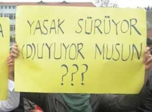 Trakya Üniversitesi'nde başörtüsü yasağı