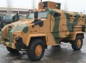 Türkişi mayına dayanıklı araçlar