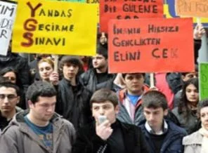 Türkiye'de YGS protestoları