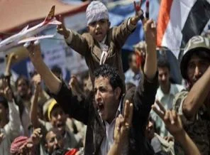 Yemen'deki gösterilerde 150 kişi yaralandı