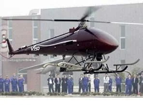En büyük insansız helikopter uçtu