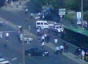 İstanbul'un göbeğinde patlama:7 yaralı