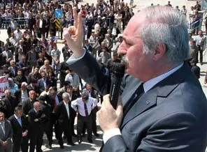 Kurtulmuş ilk mitingini Elbistan'da yaptı
