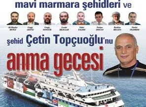 Mavi Marmara şehitleri anılıyor