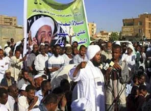 Sudan'da Ladin'in cenaze namazı kılındı