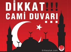 Taksim'de 'Cami Duvarı' eylemi