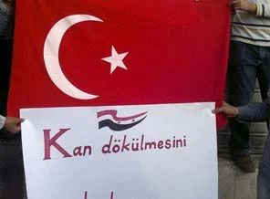 Üniversiteli gençler Suriye için yürüyor