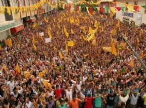 BDP'den büyük Bingöl mitingi