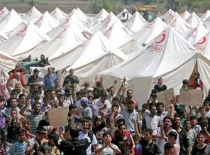 Çadırkent'te de protestoya devam