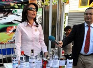 Danıştay önünde 'Alkole Hayır' eylemi