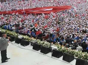 Erdoğan İstanbul mitingine katıldı