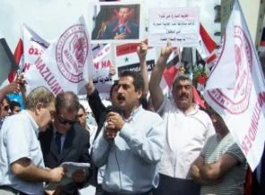 Mazlumder Esad rejimini protesto etti