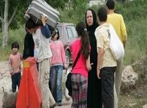 Sınırdaki Suriyelilerden Erdoğan sloganı