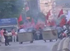 Gazi mahallesi savaş alanına döndü