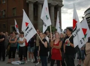 Gazze filolarına Stockholm'dan destek