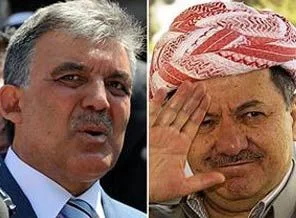 Gül'den Barzani'ye mesaj