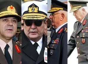 İşte görevi bırakan 4 komutanın portresi!