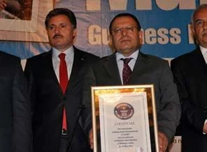 Malatya, dünya rekoruna kavuştu