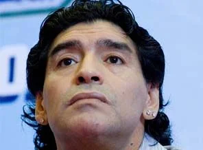Maradona kaza yaptı