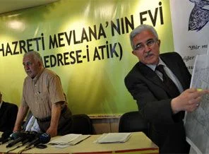 Mevlana'nın evinin yerini buldular