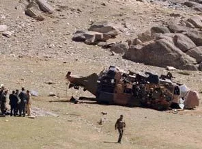NATO helikopteri düştü
