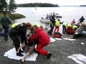 Norveç'teki kampta bir Türk kızı da varmış