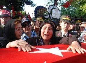 Şehitlere son görev
