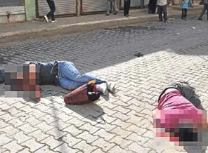 Uzman çavuşlara sokak ortasında infaz
