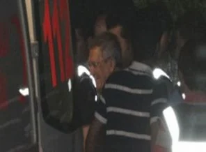 Yıldırım fenalaştı, hastaneye kaldırıldı