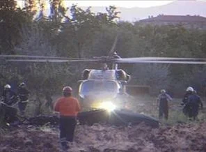 Askeri helikopter düştü: 1 şehit