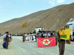 BDP'liler sınıra yürüdü