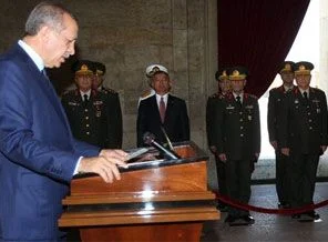 Erdoğan, Anıtkabir Özel Defterine ne yazdı?