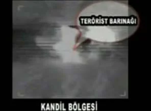Hava harekatının ilk görüntüleri