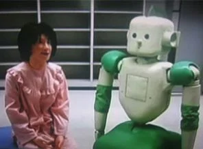 Japonlardan sağlıkçı robot