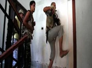 Kaddafi burdan mı kaçtı?